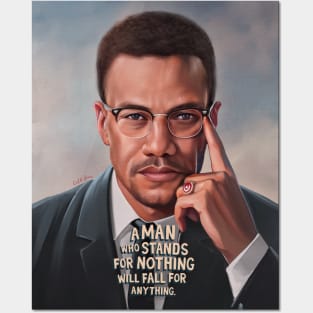Malcolm X Posters and Art